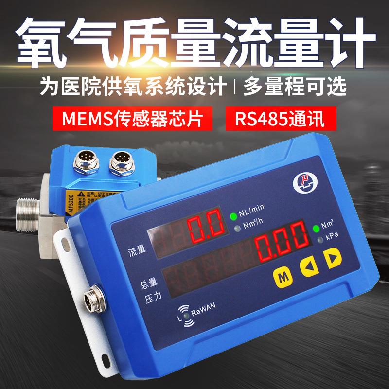 MF5212/5219分体式氧气数显流量计质量流量计医用气体流量表