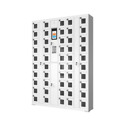 rfid在位检测智能手机充电柜班排人脸识别指纹手机管存柜文件柜