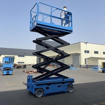 全自行剪叉式电动升降工作台室内室外高空作业车液压自行走升降机