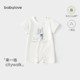 薄款 babylove婴儿连体衣短袖 夏季 宝宝哈衣爬服莫代尔休闲短爬