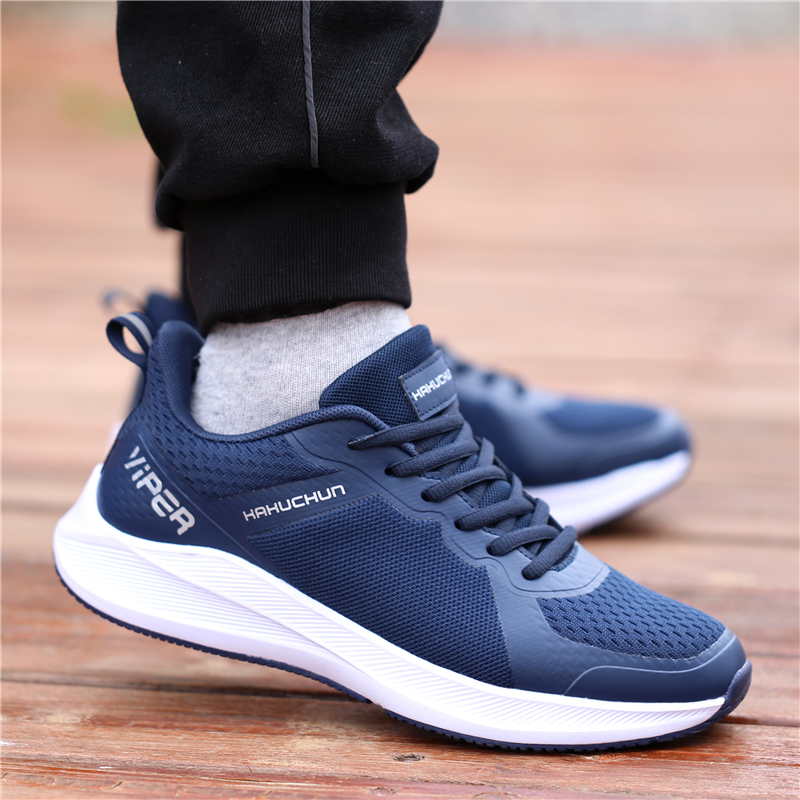 2023秋季新款男鞋运动鞋男款y透气防臭网面防滑耐磨跑步鞋休闲鞋