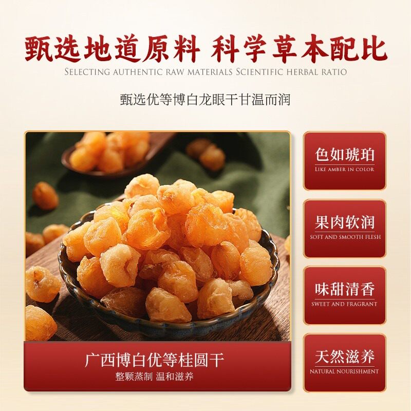 【数量填3优惠】守诚堂玉灵膏北中医合作款龙眼西洋参红润【新日