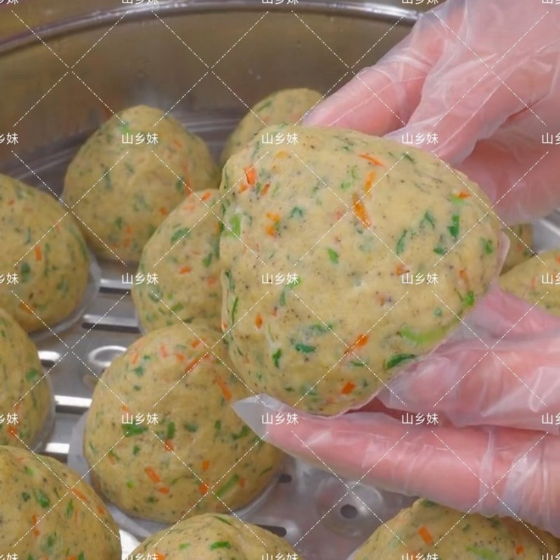 山乡妹八宝窝头粉5斤小米黄豆黑豆大米玉米苦荞青豆黑米营康