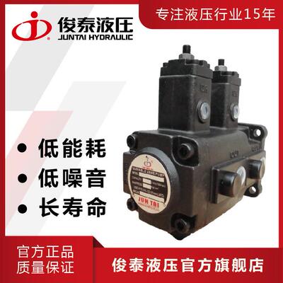 俊泰低噪音VP-DF-40/40-D变量双联叶片泵机床用液压油压泵浦