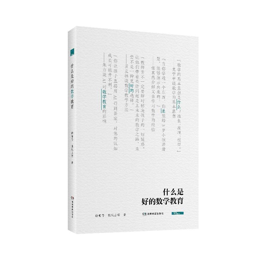 【可开票全新正版】什么是好的数学教育湖南教育出版社郭旗2025-07-309787575413244