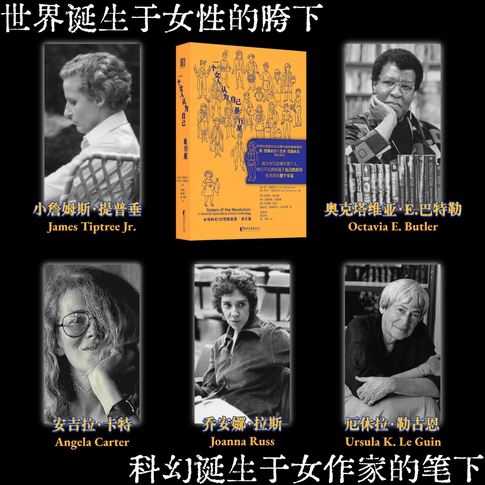 【可开票全新正版】一个女人认为自己是行星 世界女性科幻与幻想作家的巅峰集结2025-12-019787533980566浙江文艺出版社美安范德米