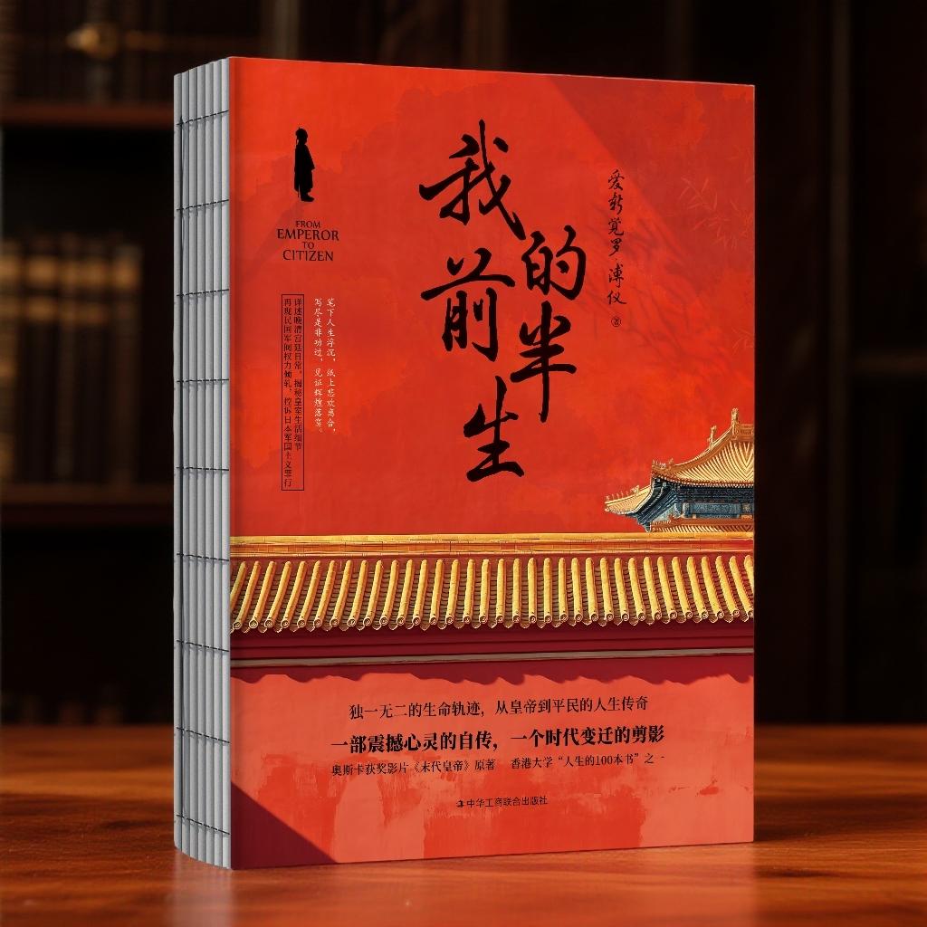 【可开票全新正版】我的前半生 中国最后一个皇帝爱新觉罗溥仪自传 末代皇帝爱新觉罗溥仪自传回忆录爱新觉罗溥仪9787515843193中