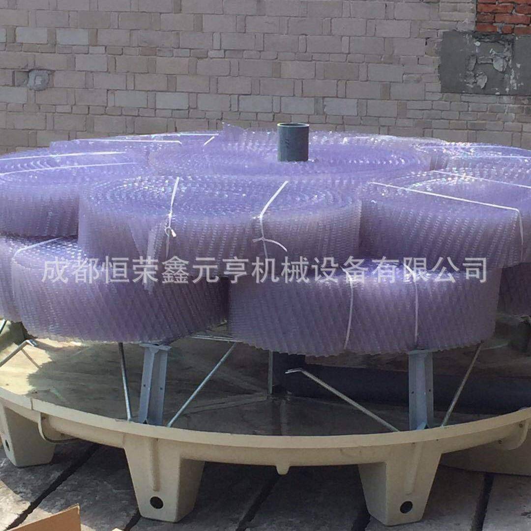 工业用冷却塔冷却散热塔1T玻璃钢逆流型水塔鱼塘冷却塔散热片