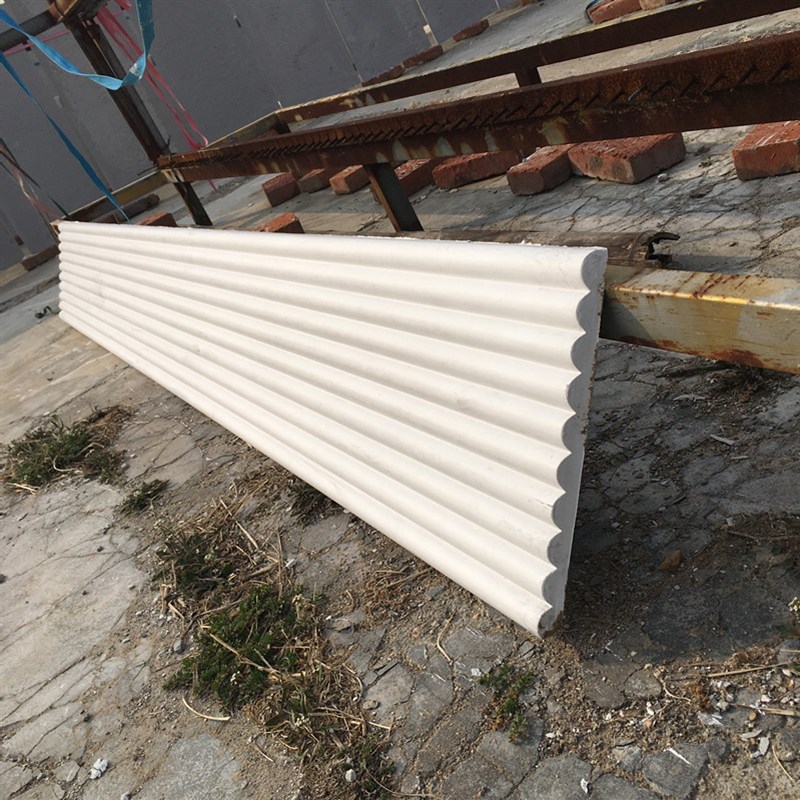 石膏半圆柱石膏波浪石膏长城板装饰石膏装饰背景墙石膏肌理板造型