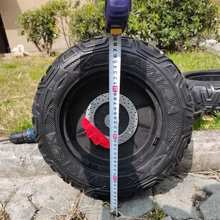 橡胶轮小孩车汽车大轮胎童车改装发泡软轮子后轮