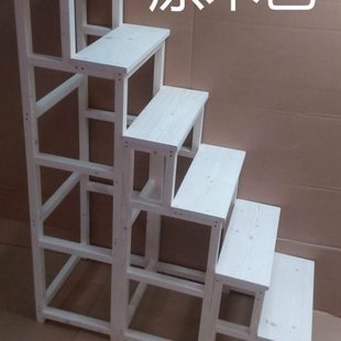 实木楼梯木梯子梯凳家用六步梯子爬梯登高梯小梯子活动木梯