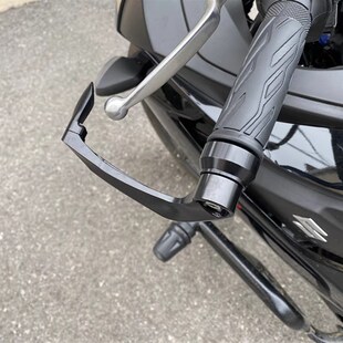 适用隆鑫无极改装牛角护手竞技护弓手把刹车拉杆