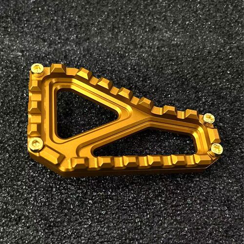 l哈雷路王大道公路滑翔路威改装风格刹车脚踏制动踏板