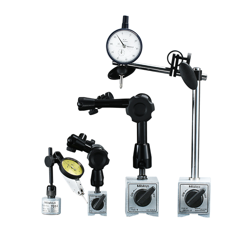 三丰磁力表座磁性万向百分表千分表支架11-10/2B//1