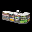 便利店超市岩板收银柜台现代母婴店转角吧台烟酒柜展示柜