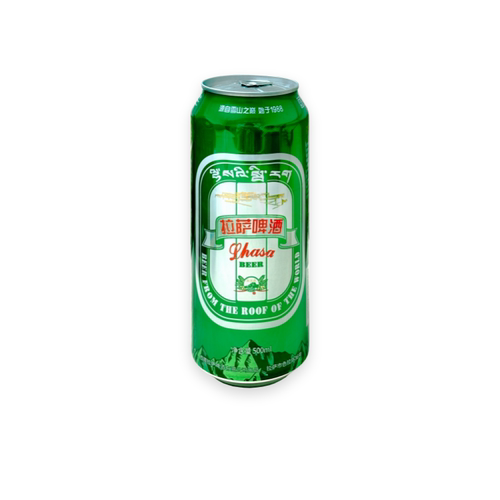 拉萨啤酒经典听装500ml西藏特色