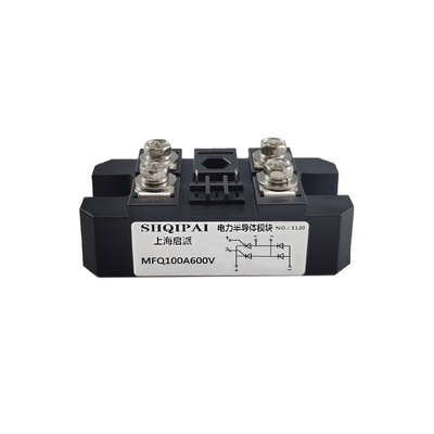 单相可控硅整流桥MFQ100A1600V MFQ60A600V1200V半控桥充电器电机