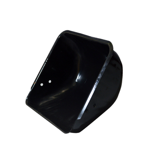 产床母猪料槽大号猪用钢板母猪食槽加厚加大母猪限位栏食槽下料槽