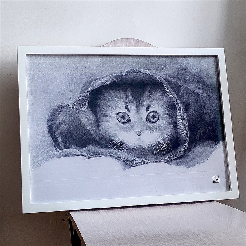 实木挂墙画框16寸20海报8K开4k四24A3a4拼图框架装裱外框相框