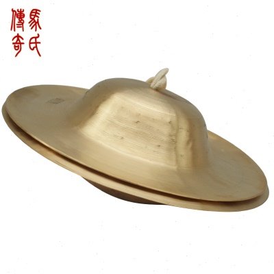 马氏传奇铜响器大帽镲 大头镲 直径约32CM 锣鼓队专用镲秧歌队