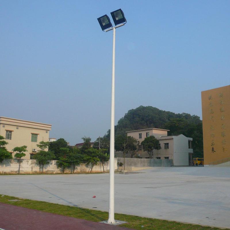 LED路灯双头球场灯高亮户外羽毛球场篮球场足球场照明6米8米