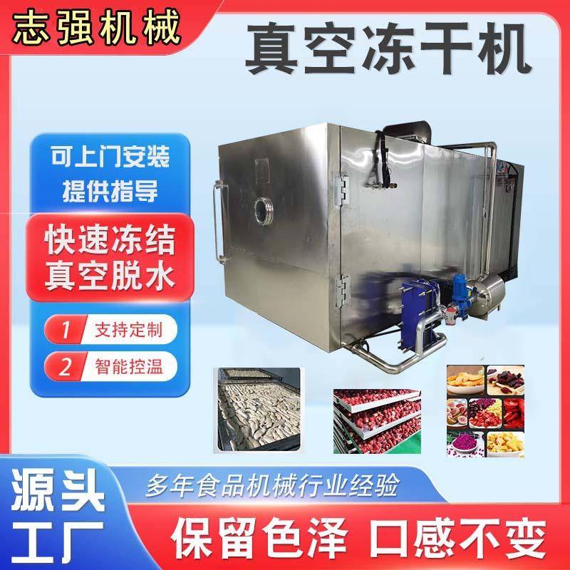 制药辅料低温冷冻干燥机药材原料冻干机实验室方形真空冷冻干燥机