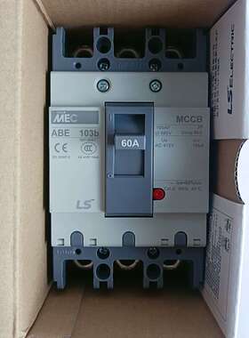 LS ABE103bLS断路器3P 5A/10A/15A/20A/30A/40A/50A/60A/75A/100A