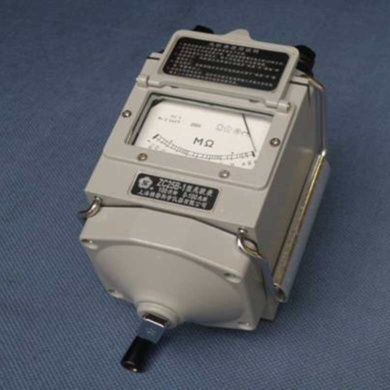 上海第六电表厂梅格 ZC25B-3(500V/500MΩ)手摇式兆欧表