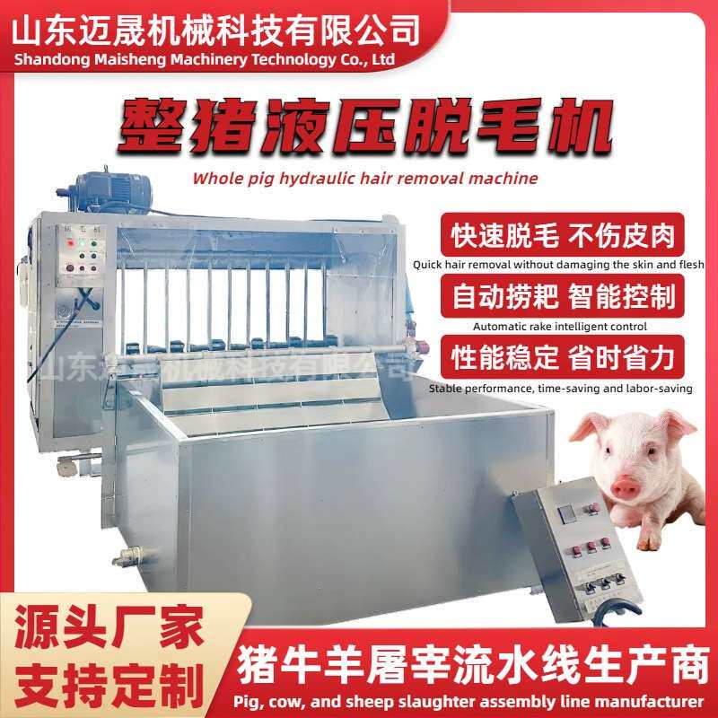 屠宰场杀猪用刨毛机 大型整猪脱毛机 猪羊刨毛机 生猪屠宰脱毛机