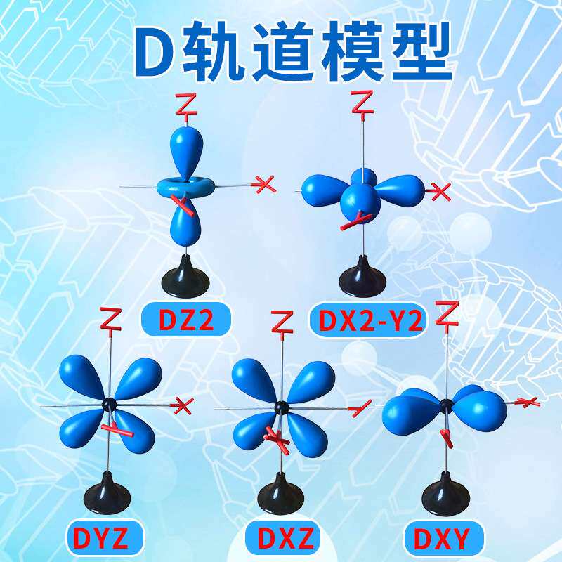 电子云杂化轨道D轨道模型5件套