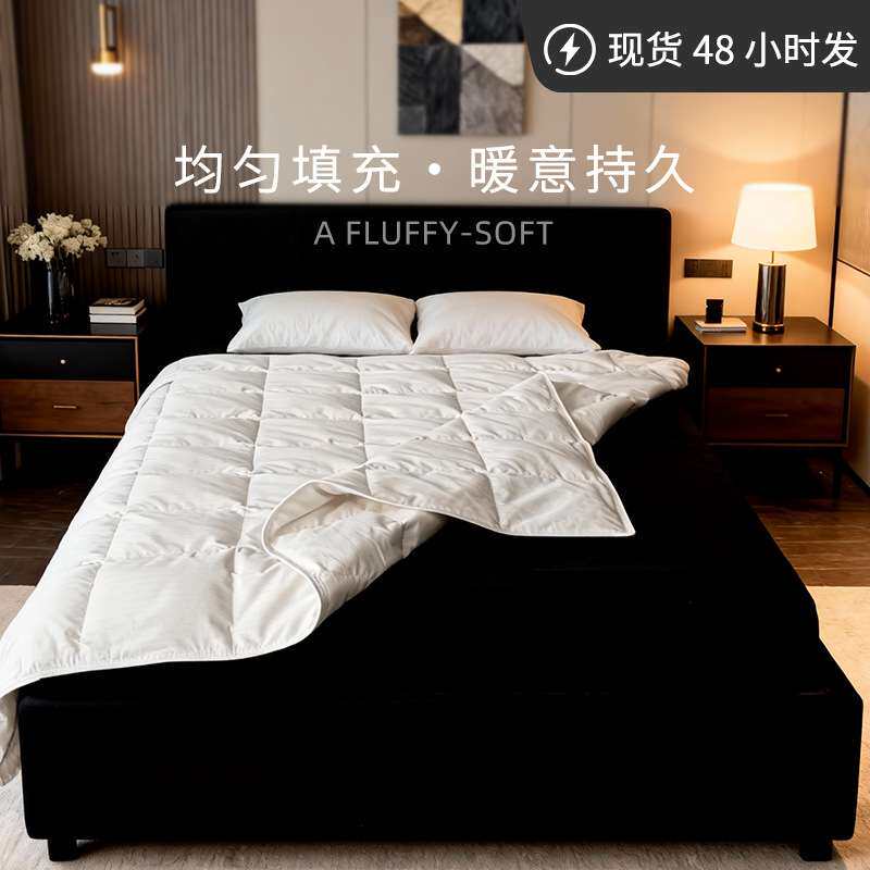 羽绒被子90白鸭绒被芯床上用品家纺春夏舒睡整晚被子被芯现货