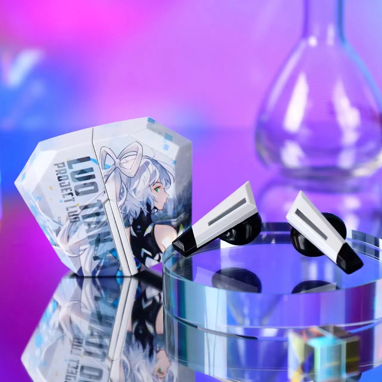 【漫家官方正版】洛天依 ProjectLuo系列真无线蓝牙耳机 m2周边