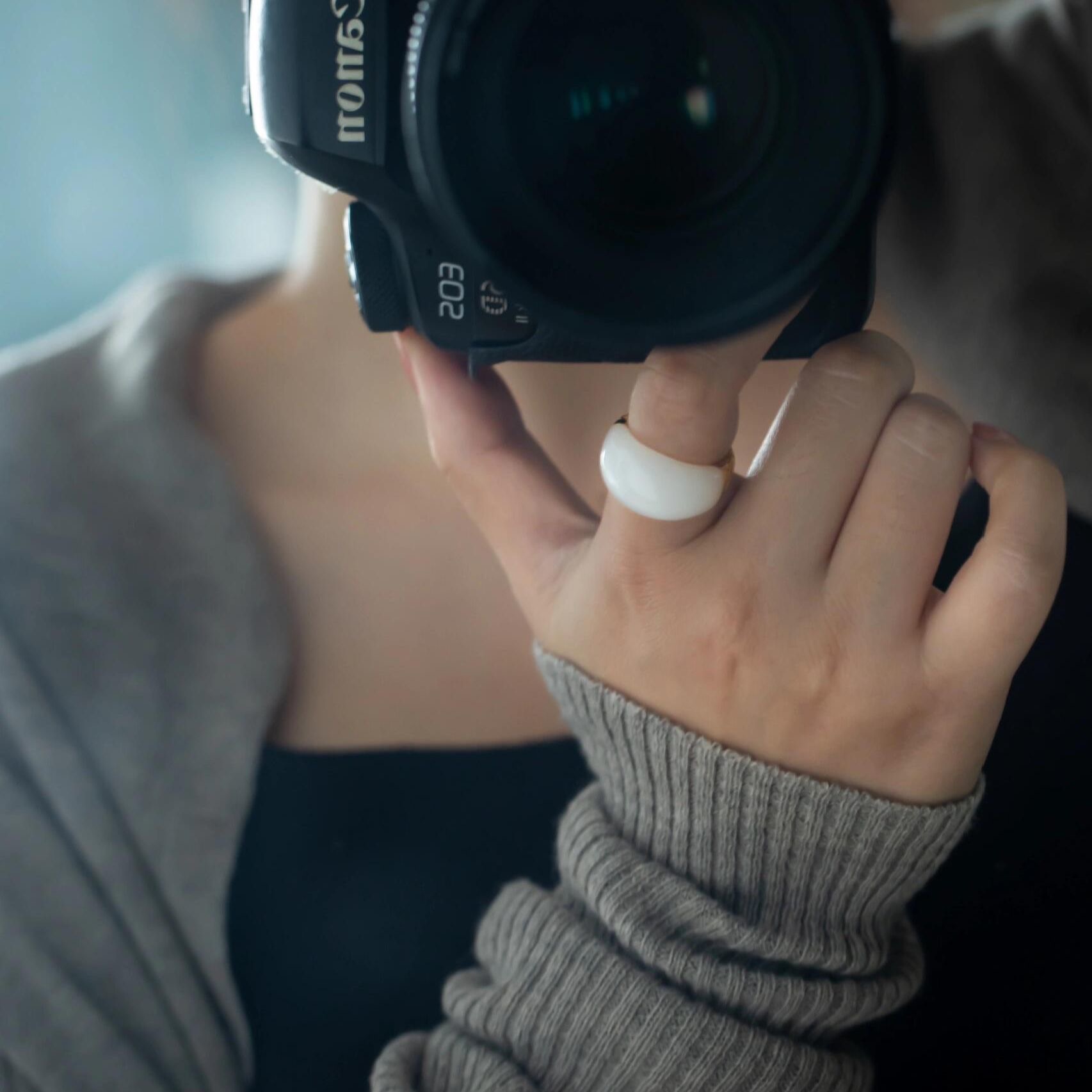 天然新疆和田玉白玉戒指银镶嵌时尚百搭气质指环