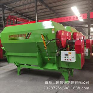 型号全日粮搅拌机 麦麸稻糠搅拌机 固定卧式tmr日粮机