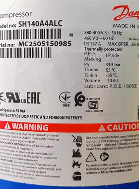 空调制冷压缩机SH120A4ALC/SH140A4ALC/SH161A4ALC/.SH184A4ALC