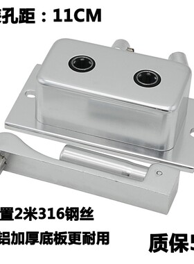 升降好晾衣架配件手摇器通用转芯太太凉晒摇杆原厂免打孔11cm孔距