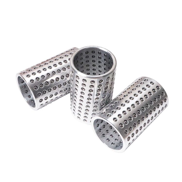 钢珠钢球保持架滚珠导套钢珠衬套导柱导套定做密珠套现货滚珠套