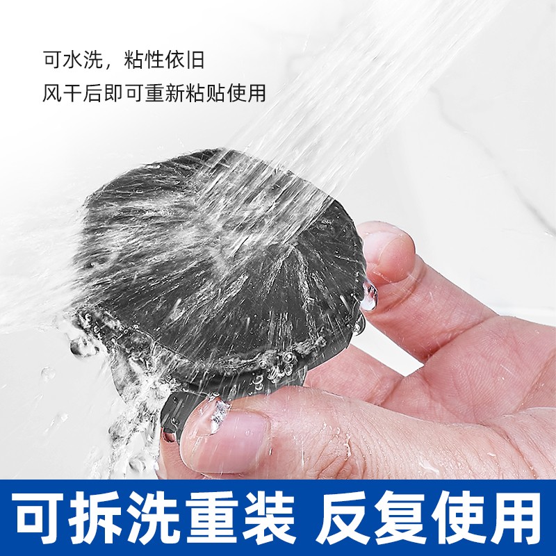 门吸免打孔硅胶防撞门卫生间厕所地吸神器墙吸卡门防风固定门挡器