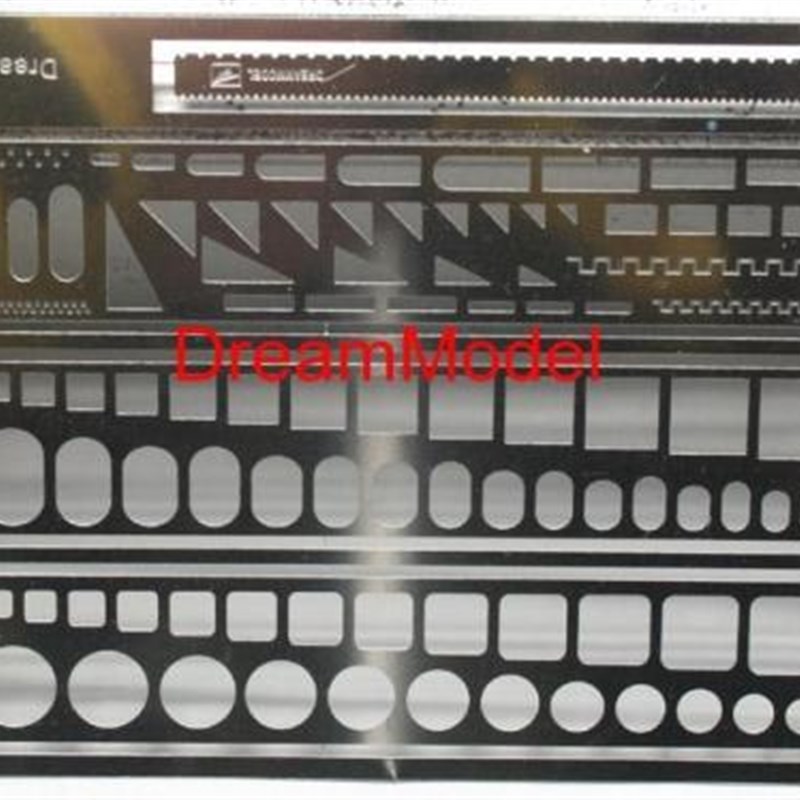 HY梦模型 TOOL NO.2 模型 蚀刻片刻线板 模板尺