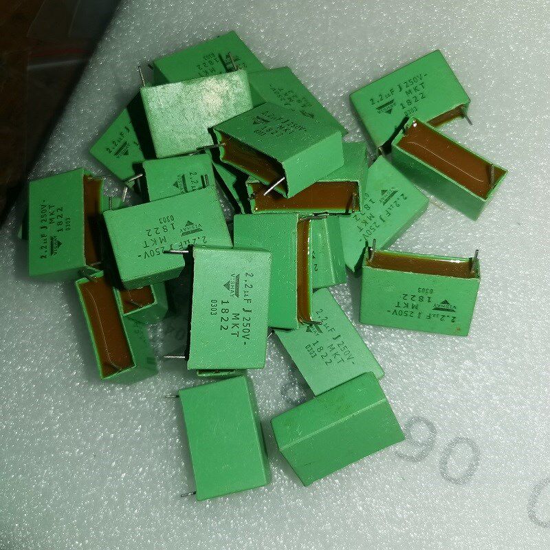 VISHAY ERO 250V2.2UF 铜脚薄膜电容 老库存货 外观有些花