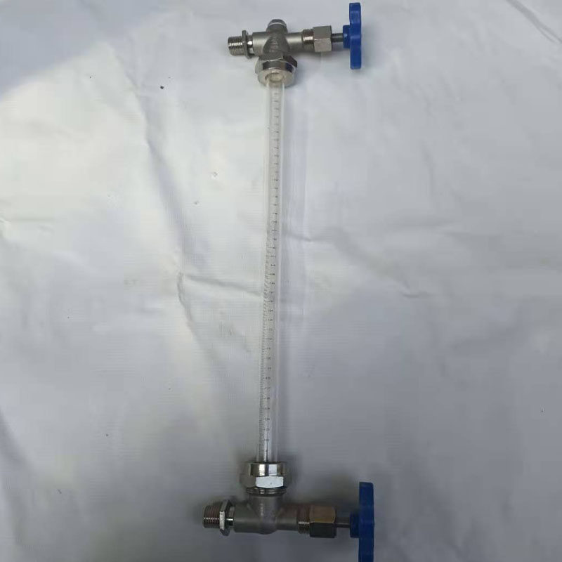整套消防水池水箱简易液位显示器液位计管压克力油位考克透明刻度