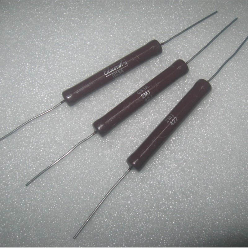 日本东京光音 2M 5% 耐高压无磁性电阻 ELECTIOHM GS3A