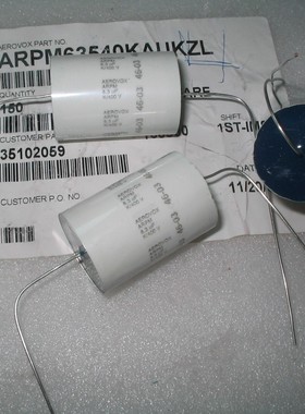 美国 AEROVOX 6.3uf  400V代 6.8UFMKP胆机铜脚偶合分频电容