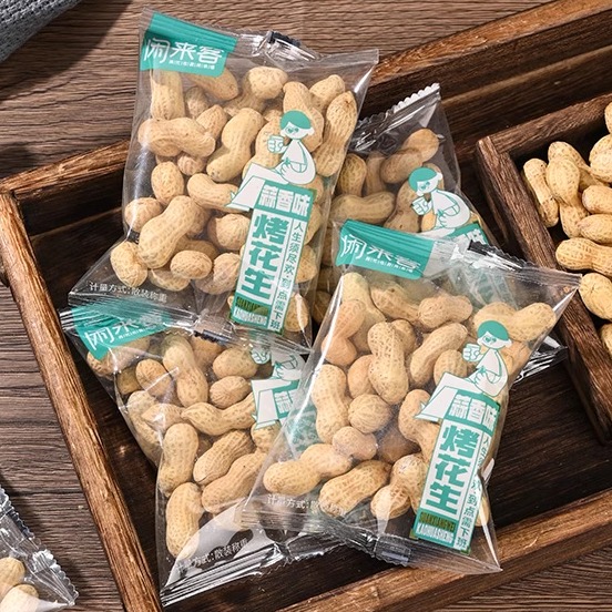 闲来客蒜香核桃味烤花生独立小包