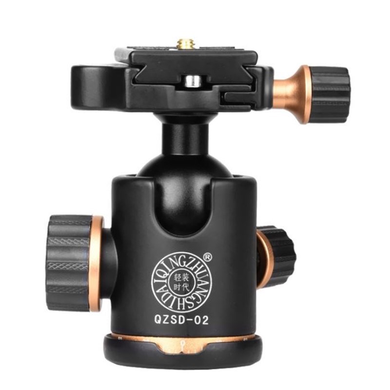轻装时代Q02S一体球型全景云台专业手机微单反相机便携三脚架云台