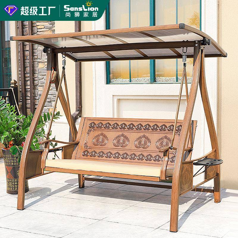 吊椅秋千户外室外庭院阳台家用北欧荡秋千椅双人摇椅室内吊床网红