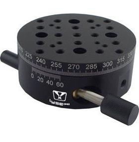 热销精密型手动旋转台SX120-82位移滑台旋转移动旋转测试工作平台