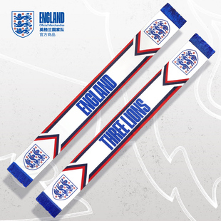 英格兰国家队官方商品 | 字母围巾时尚潮流配饰球迷助威凯恩福登