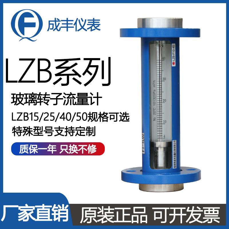 F10-40F玻璃转子流量计浮子流量计接液304不锈钢接头氨气气体液