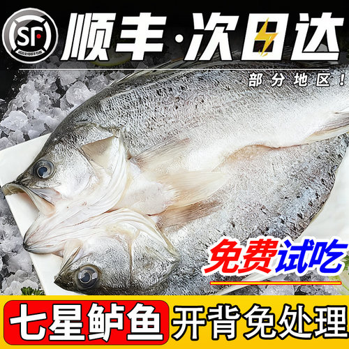【免费试吃】顺丰深海七星鲈鱼！